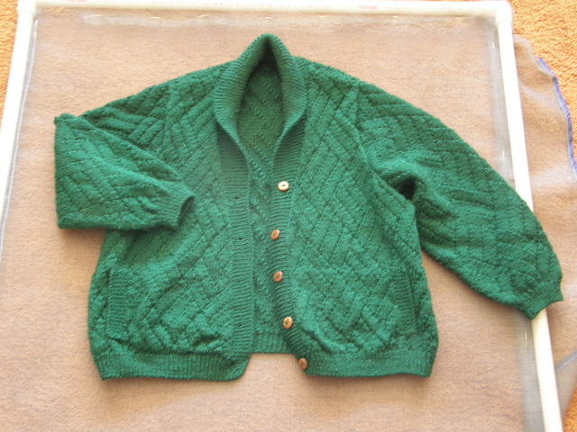 My Green Cardigan