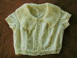 Yellow Lace Sweater